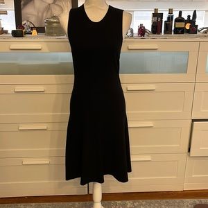 Theory Black A-Line Dress